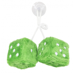 DES PELUCHE VERT