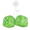 DES PELUCHE VERT