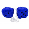 DES PELUCHE BLEU MARINE