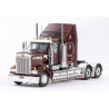 VINTAGE BURGUNDY KENWORTH T909