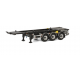 WHITE LINE CONTAINER TRAILER FOR SWOPBODY - 3 AXLE