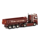 DE LEERSNIJDER VOLVO FH4 SLEEPERCAB 4X2 HALF PIPE TIPPER TRAILER - 3 AXLE