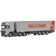 BAELLY-TRANS DAF XF SUPER SPACE CAB MY2017 6X2 TAG AXLE REEFER TRAILER - 3 AXLE