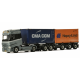 ARIE DE JONG RENAULT TRUCKS T HIGH 4X2 2CONNECT COMBI TRAILER | 2+3 AXLE + 2X 20 FT CONTAINER - 5 AXLE