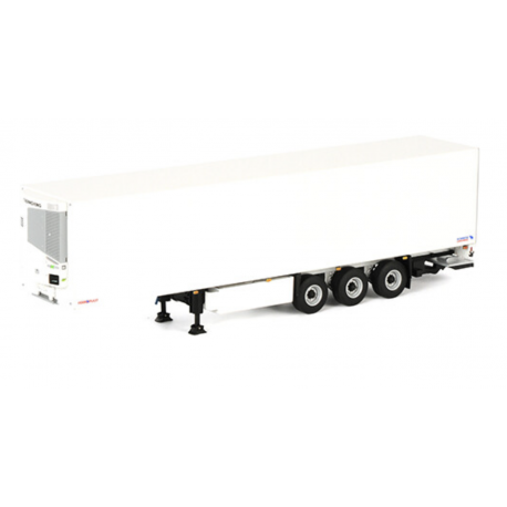 WHITE LINE REEFER TRAILER THERMOKING - 3 AXLE