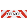 Panneau Réfléchissant Service - Adhésif