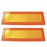 Balisage Pour Remorque - Métal Non Percé 565 X 200 Mm